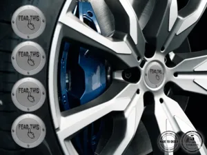 Wheel decal Premium Badge High-End Decals Sports Cars